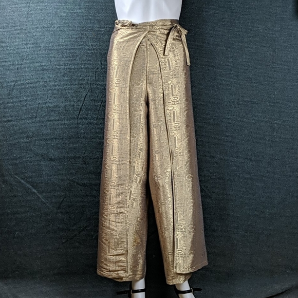 thai silk wrap pants